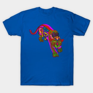 mandala king cougar ecopop T-Shirt